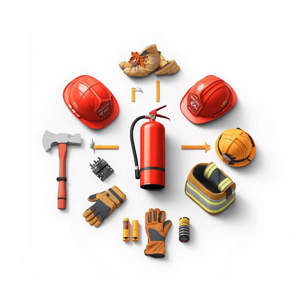 تجهیزات حفاظت فردی و اطفاء حریق برای محیط‌های کاری